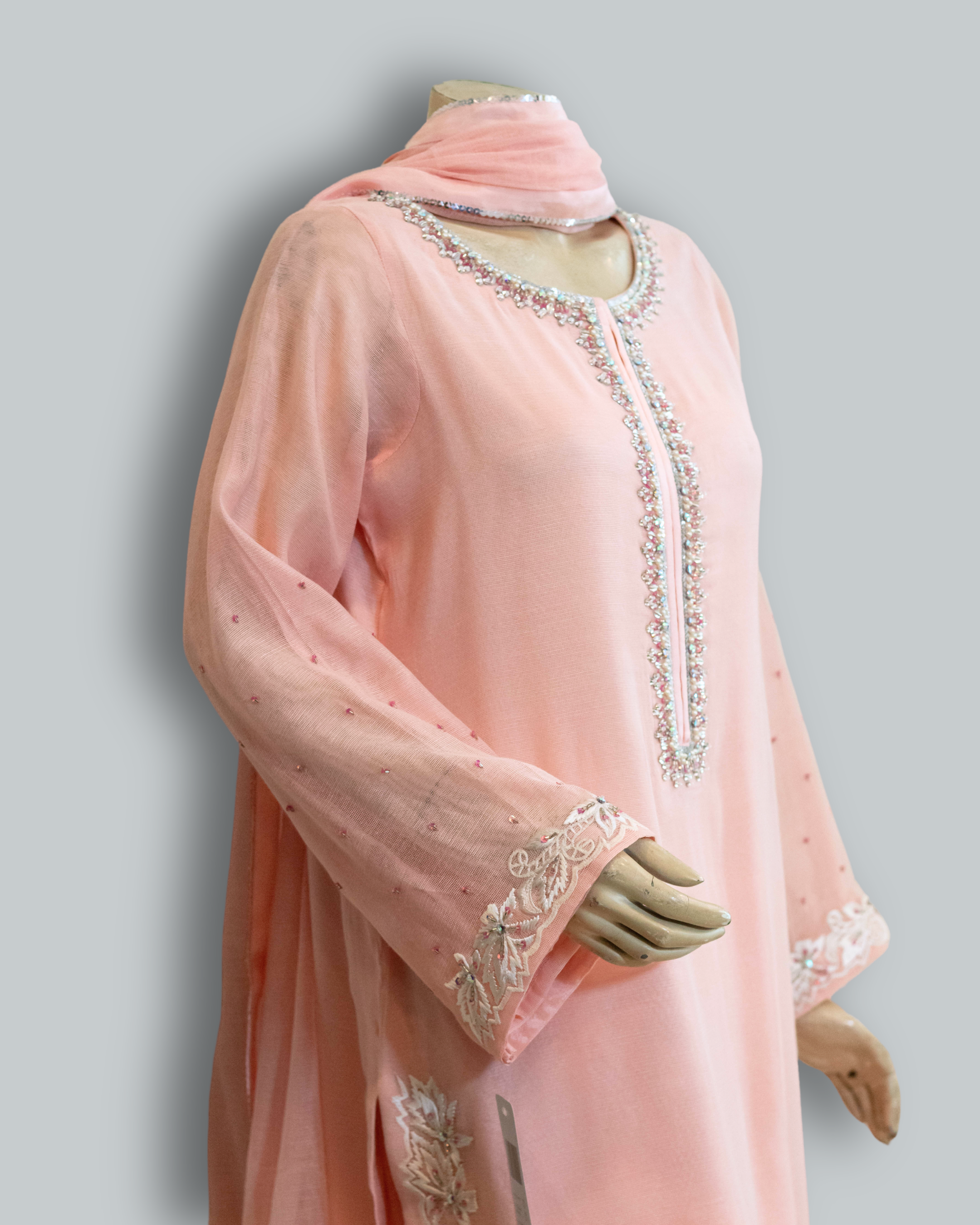 Cut Work Khaadi Net - Image 2