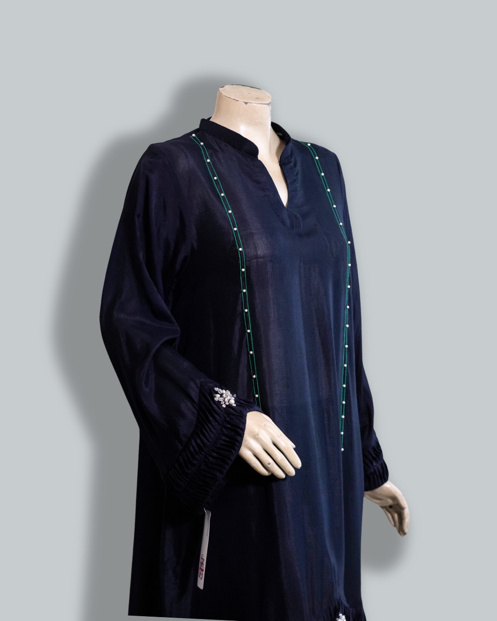 Fish Plate Raw Silk - Image 2