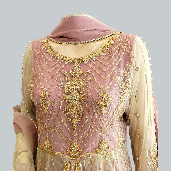 Front Open Long Fancy Dress