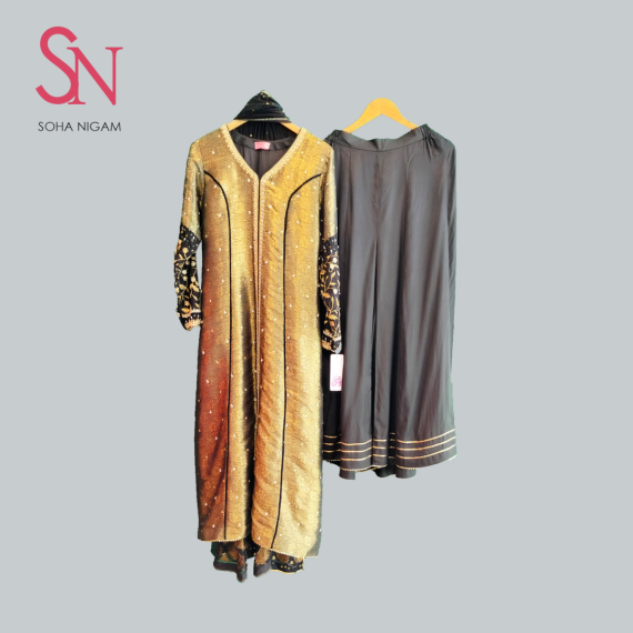 pink and white combo cut work